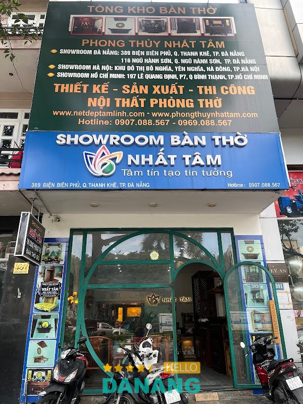 Bàn Thờ Phong Thủy Nhất Tâm Đà Nẵng