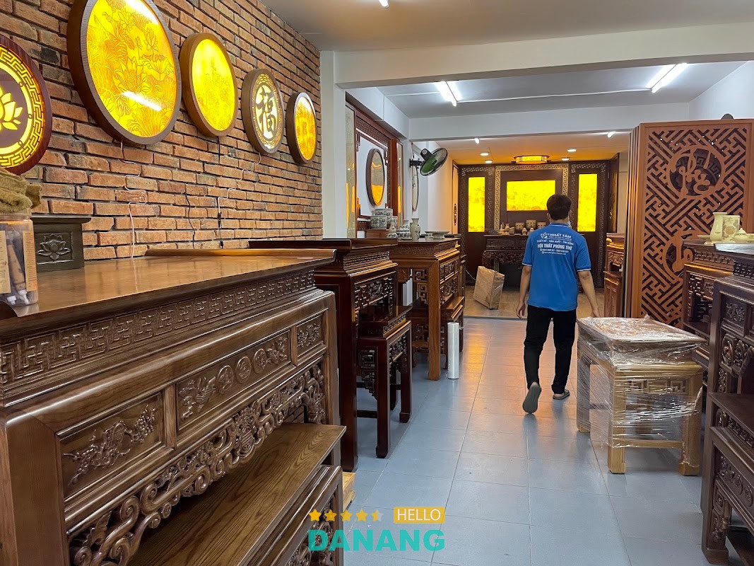 Bàn Thờ Phong Thủy Nhất Tâm mẫu bàn thờ