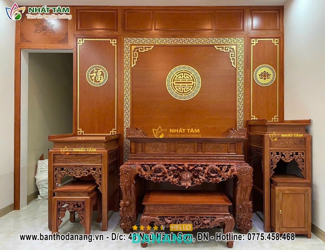 Mẫu bàn thờ đẹp Đà Nẵng
