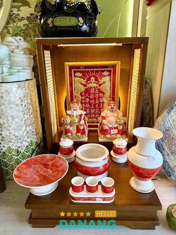 Mẫu bàn thờ Thần Tài Thổ Địa Đà Nẵng