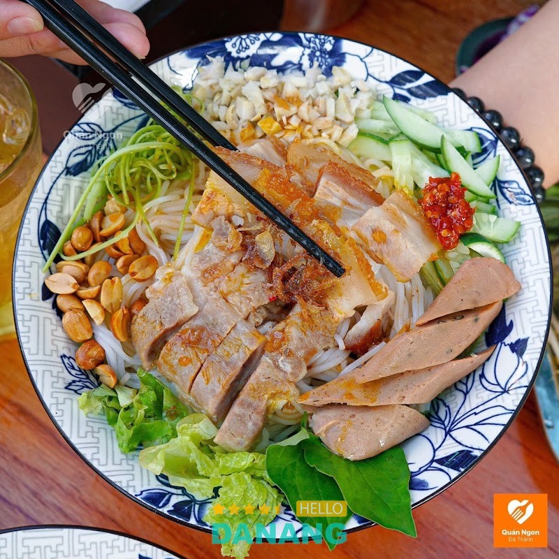 Bánh tráng thịt heo Quán Cốm Đại Lộc hình ảnh 2