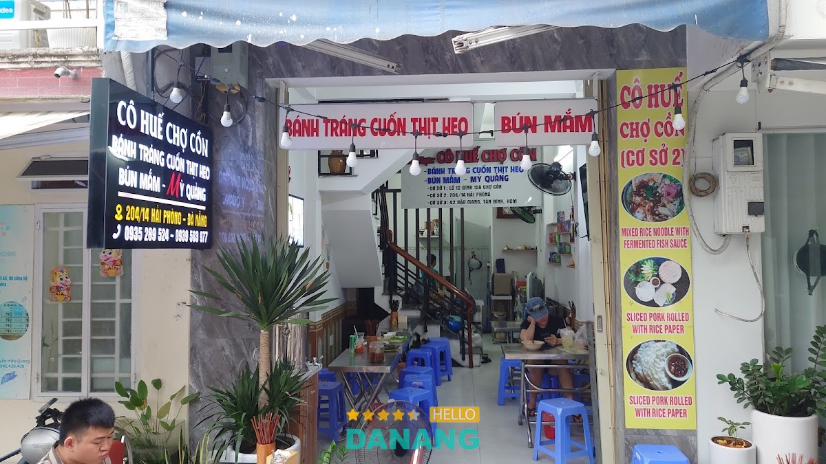 Cô Huế (cơ sở 2) - Bánh tráng cuốn thịt heo hình ảnh 2