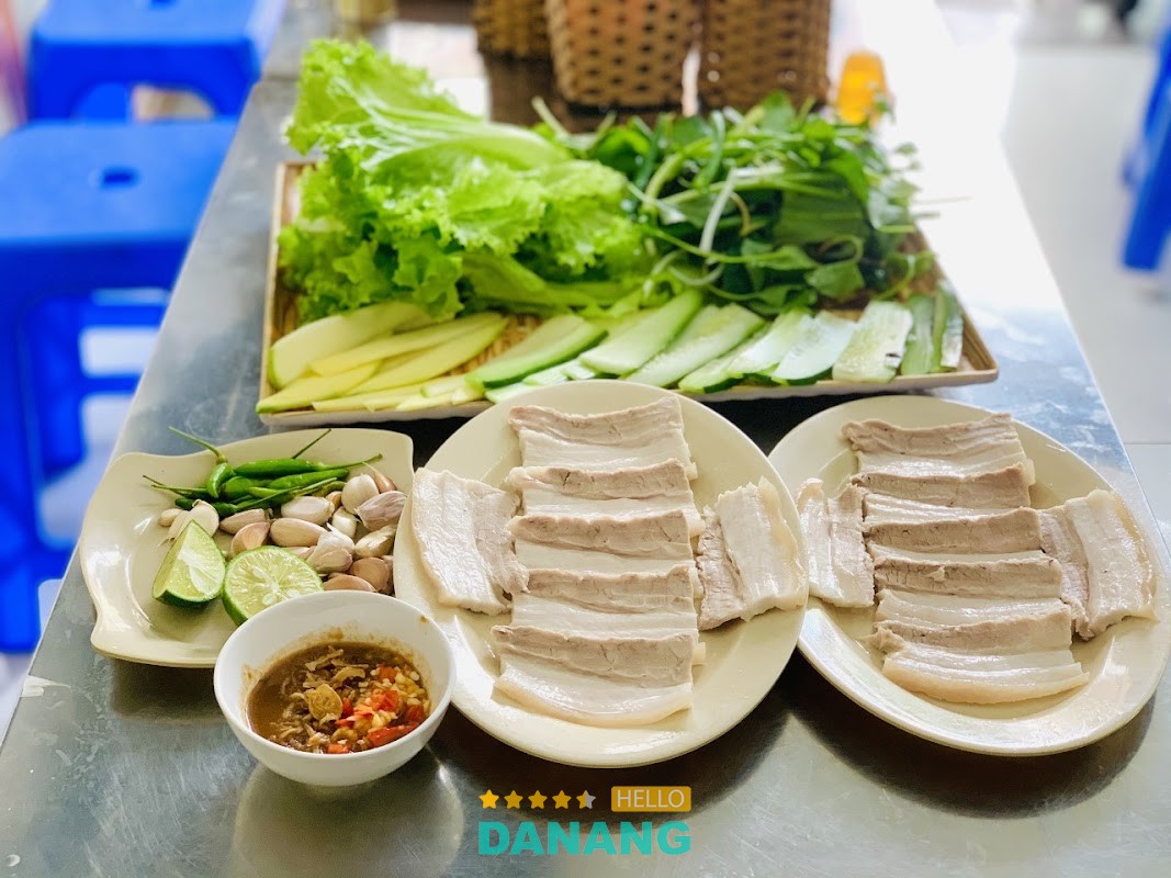 Cô Huế (cơ sở 2) - Bánh tráng cuốn thịt heo hình ảnh 3