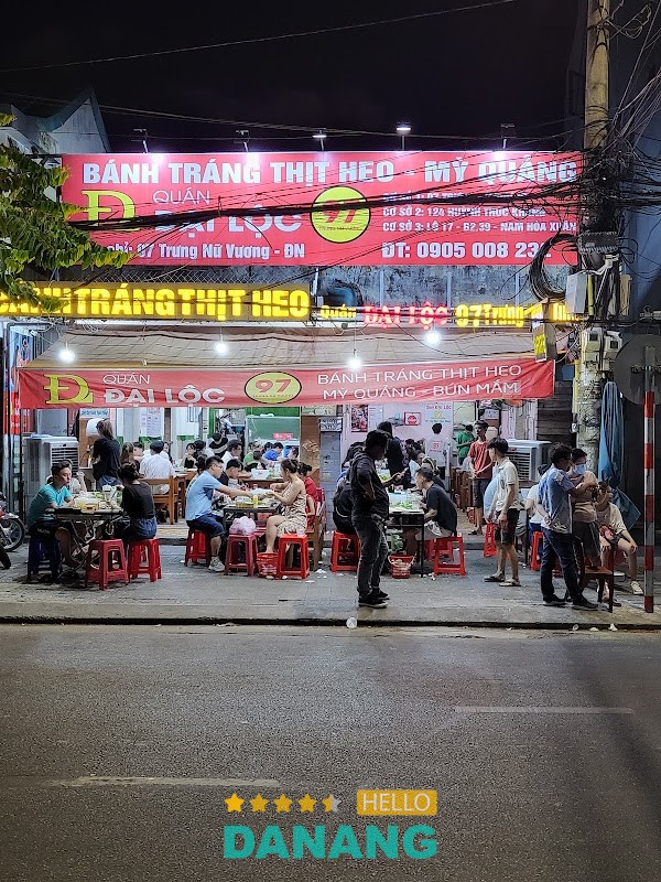 Bánh Tráng Thịt Heo Đại Lộc - Quán Đại Lộc 97 & 148 Trưng Nữ Vương Đà Nẵng