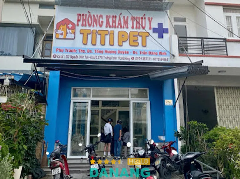 Phòng khám thú y TiTi Pet: 212 Nguyễn Đình Tựu, P. An Khê