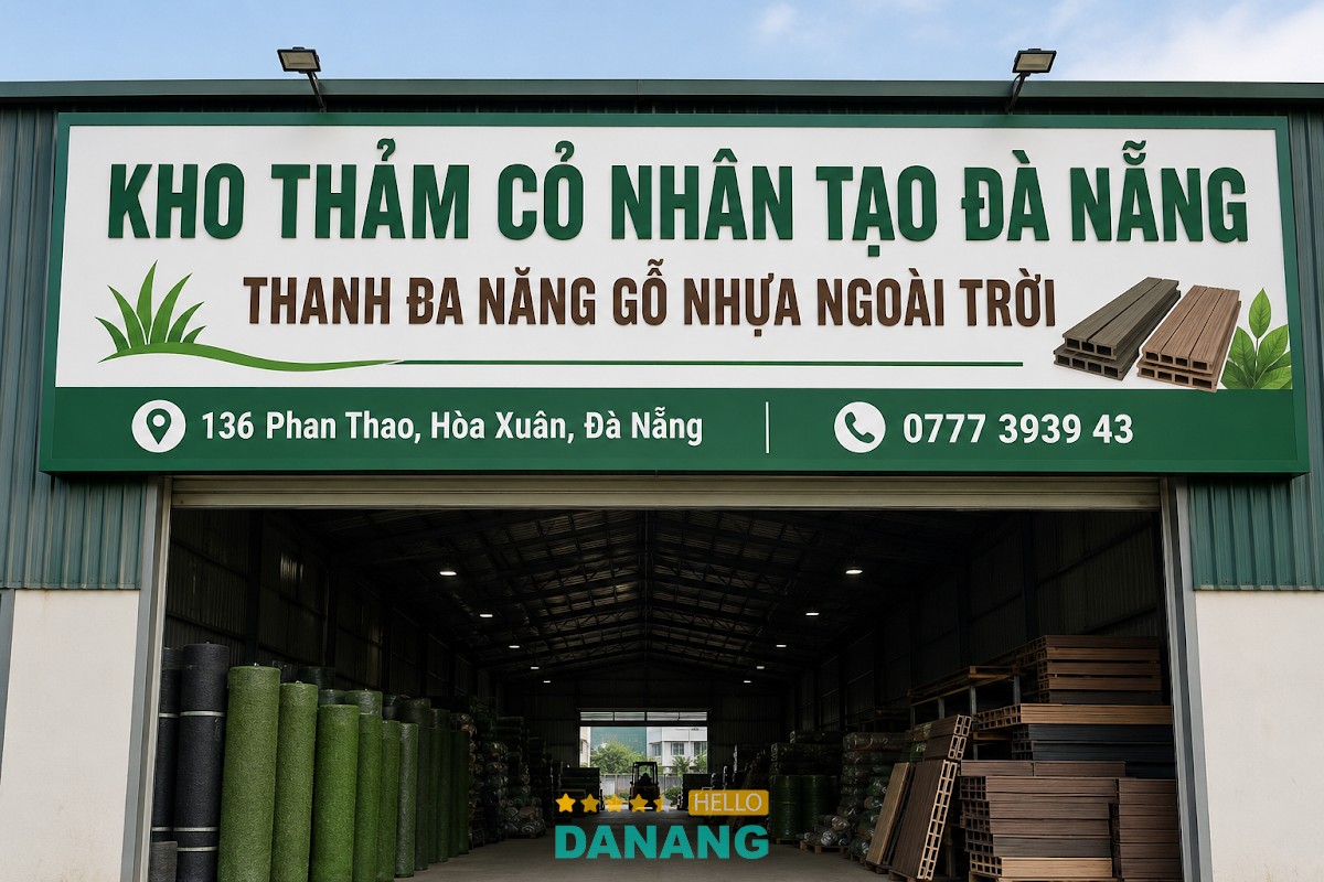 Kho thảm cỏ nhân tạo Đà Nẵng Hòa Xuân