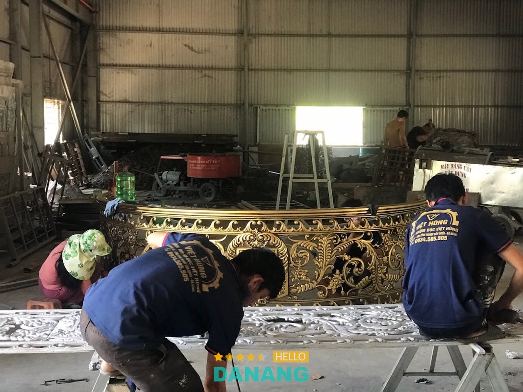 Nhôm đúc Việt Hùng công trình