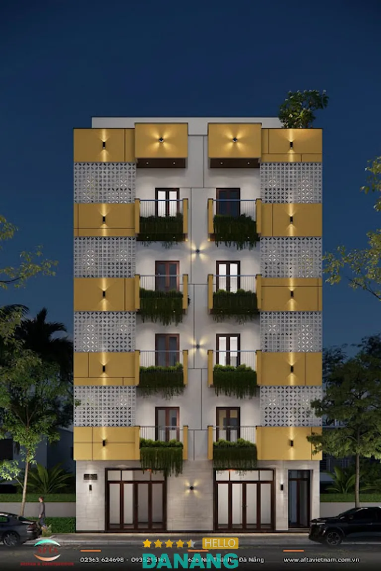 Công ty xây dựng AFTA: 626 Núi Thành, P. Hoà Cường