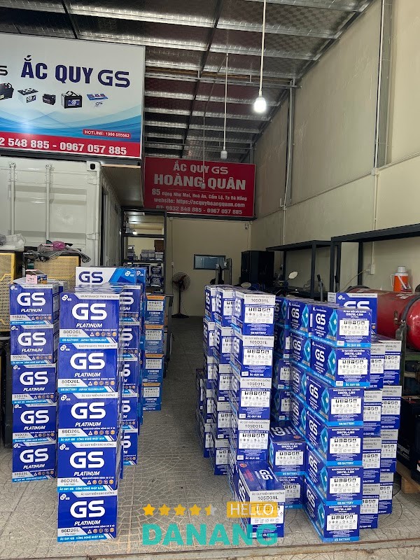 Ắc Quy Hoàng Quân - Đại Lý Bình Ắc Quy GS - Đồng Nai - Amaron - Delkor - Varta - Rocket Tại Đà Nẵng – hình ảnh 2