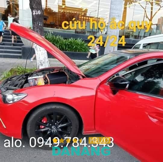 Cứu hộ kích bình ắc quy ôtô tại Đà Nẵng 24/24 – hình ảnh 1