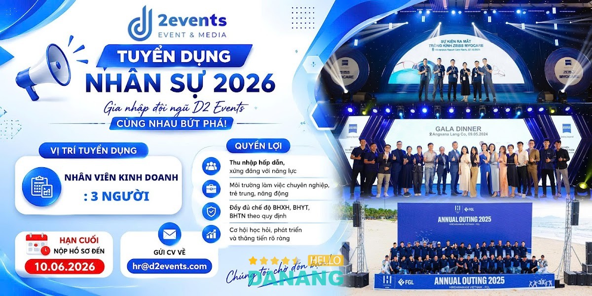 Công ty Sự Kiện Đà Nẵng, Miền Trung Uy Tín D2 Events