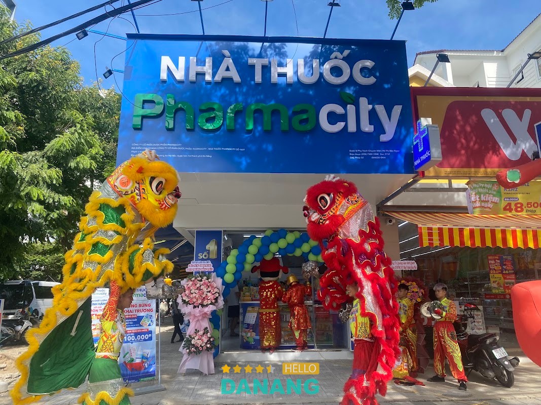 Múa lân khai trương Tăng Thiện Tài
