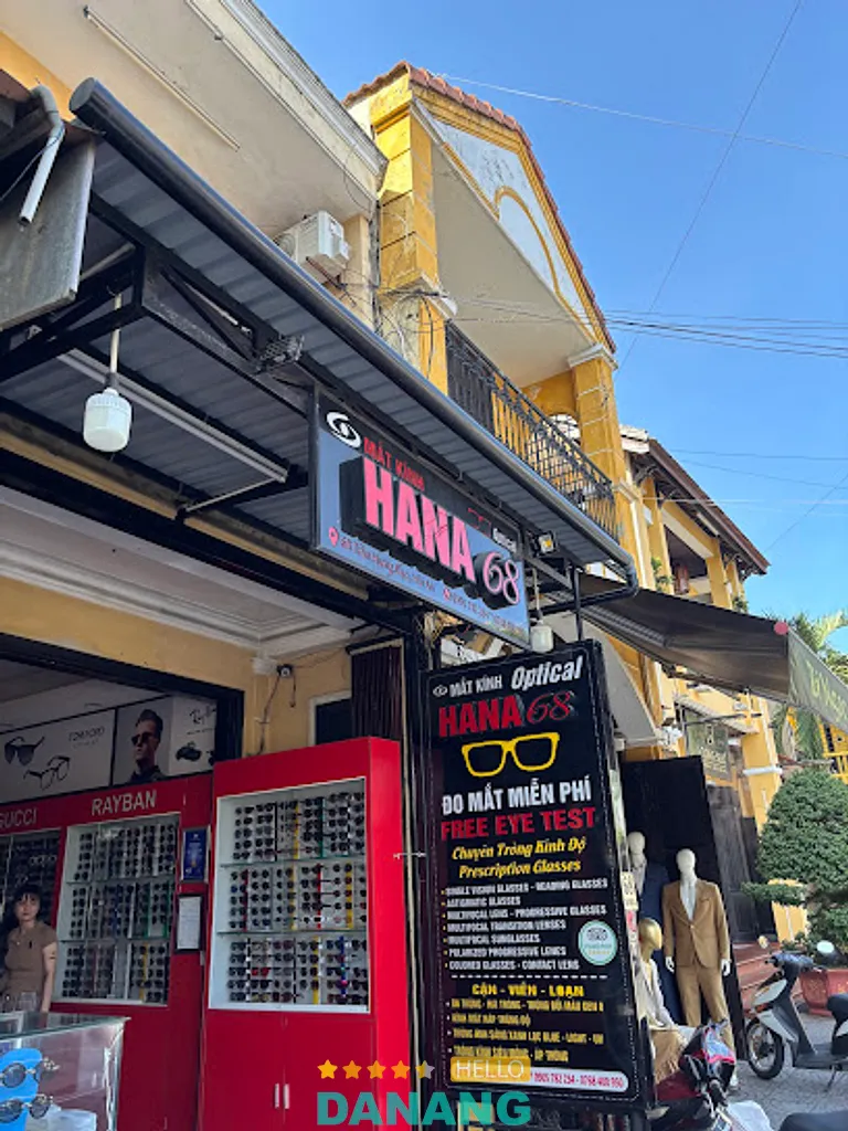 HANA 68 Glasses: 68 Trần Hưng Đạo, P. Hội An