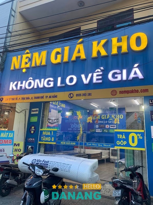 Nệm Giá Kho Lý Thái Tổ Đà Nẵng