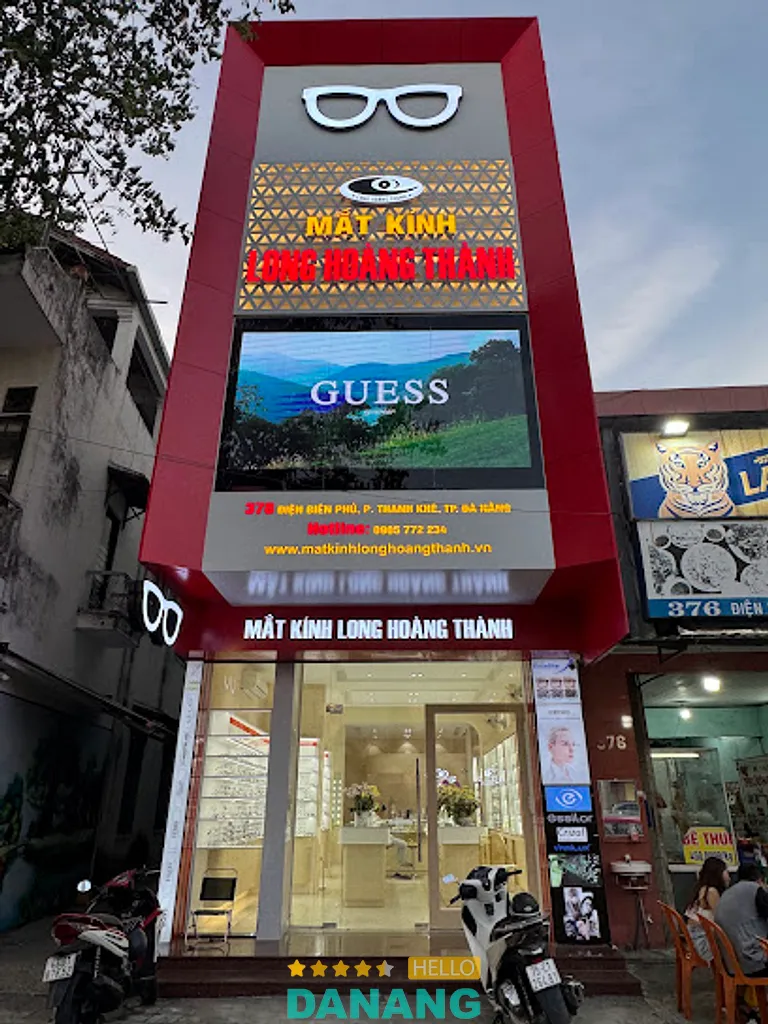 Mắt Kính Long Hoàng Thành: 378 Điện Biên Phủ, Thanh Khê
