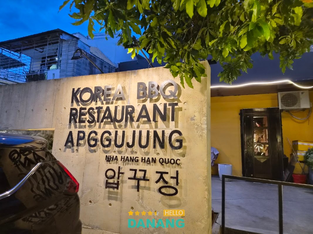 Món nướng tại APGGUJUNG BBQ Hội An