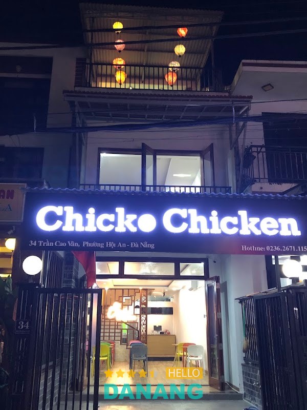 Chicko Chicken Hội An gà rán Hàn Quốc