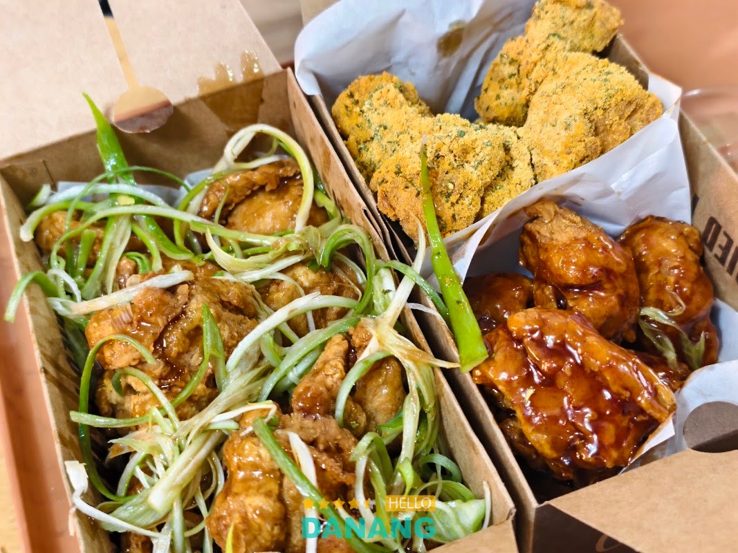 Món gà kiểu Hàn tại Chicko Chicken