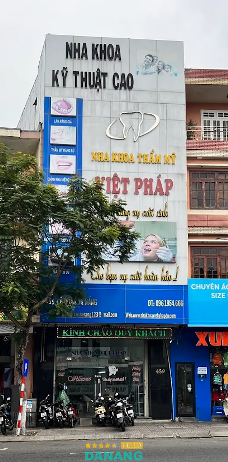 Nha Khoa Việt Pháp: 459 Lê Duẩn, Thanh Khê