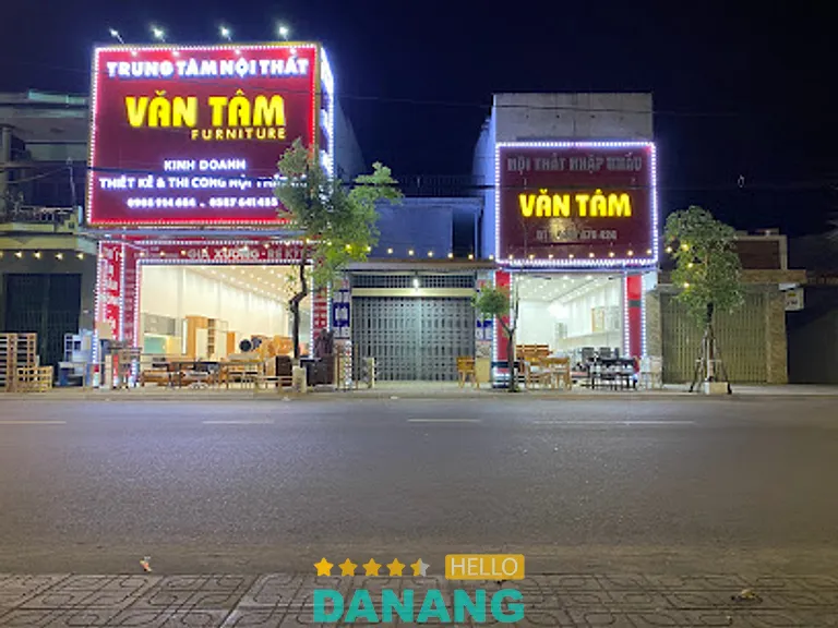Nội Thất Văn Tâm: 639 Phan Châu Trinh, P. Hương Trà (Tam Kỳ)