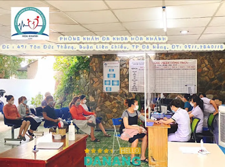 Phòng khám đa khoa Hòa Khánh: 643 Tôn Đức Thắng, P. Hòa Khánh