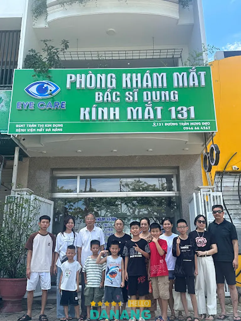 Phòng khám mắt Bs Dung: 131 Trần Hưng Đạo, p. Sơn Trà