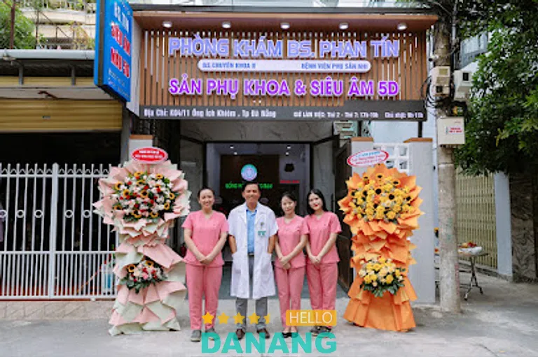 Pk sản phụ khoa BS Phan Tín: 4/11 Ông Ích Khiêm, p. Hải Châu