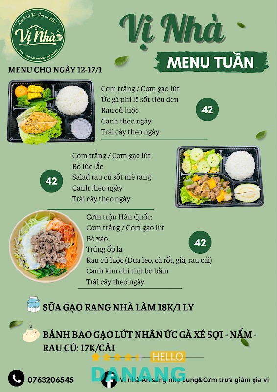 Vị Nhà - Ăn sáng nhẹ bụng & Ăn trưa giảm gia vị hình ảnh 3