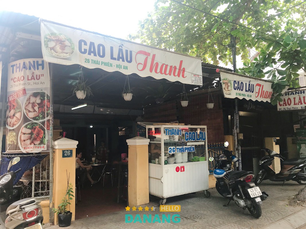 Quán Cao Lầu Thanh – 26 Thái Phiên, Hội An, Đà Nẵng, Việt Nam