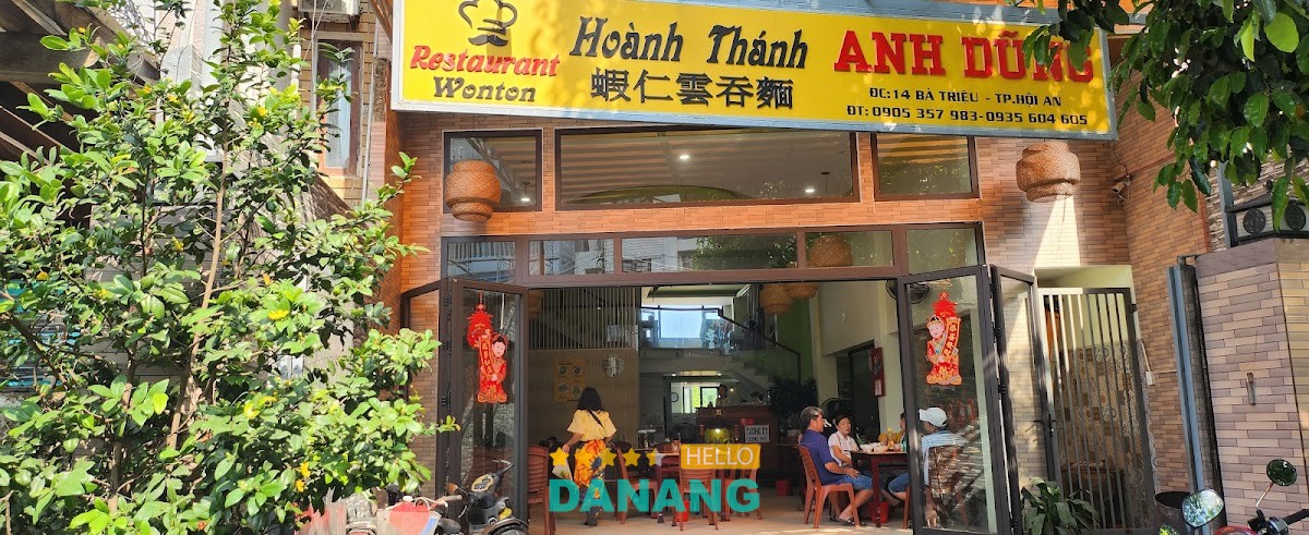 Hoành Thánh Anh Dũng – 14 Bà Triệu, Hội An, Đà Nẵng, Việt Nam