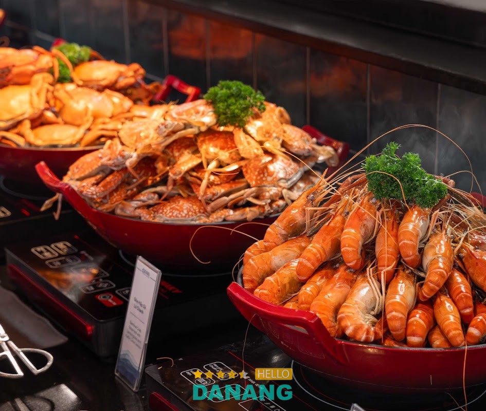 Món ăn tại Buffet 4SEAs