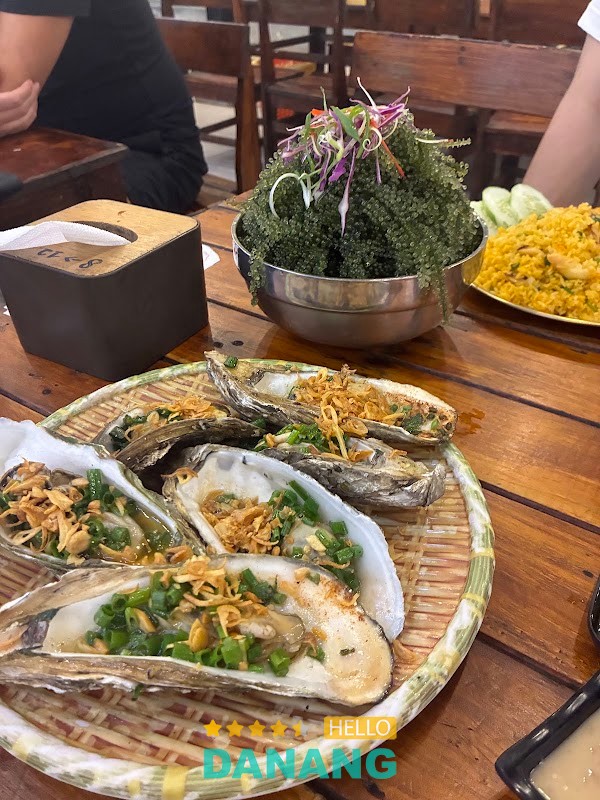 Món ăn tại Hải Sản Bé Biển