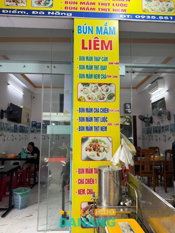 Bún mắm Liêm Đà Nẵng