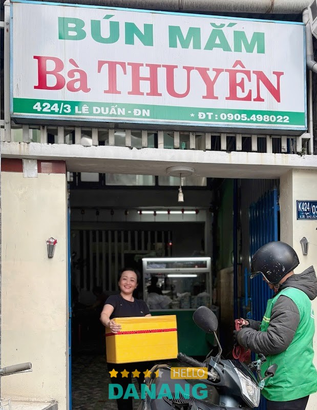 Bún mắm bà Thuyên Đà Nẵng