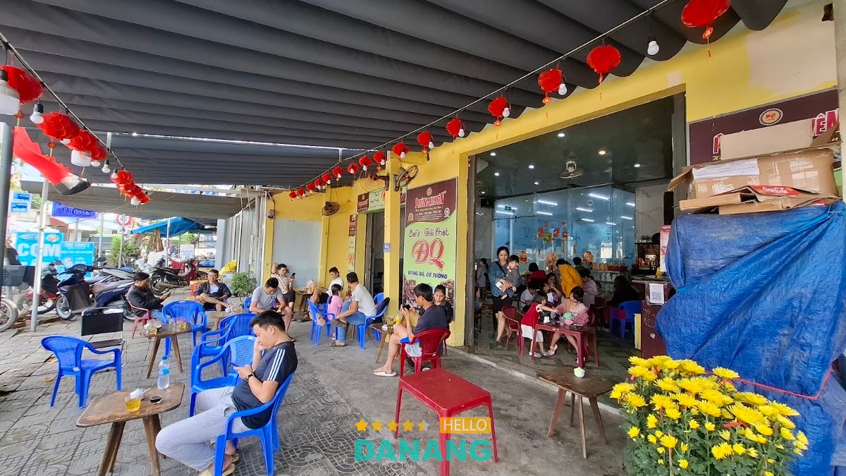 Cafe ĐQ có khu vui chơi trẻ em