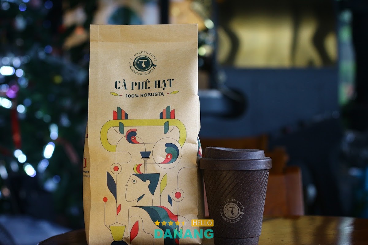 Không gian T Garden coffee Hòa Khánh