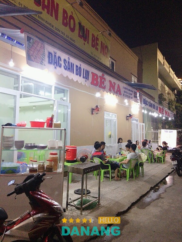 Đặc Sản Bò Lụi Bé Na - Nem Lụi Bé Na Đà Nẵng