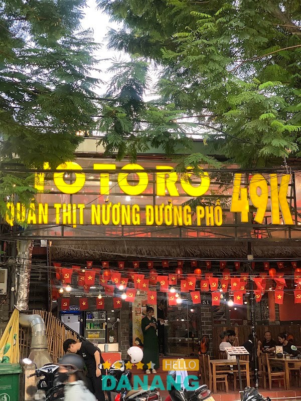 ToToRo Nướng Đường Phố tại Ngũ Hành Sơn