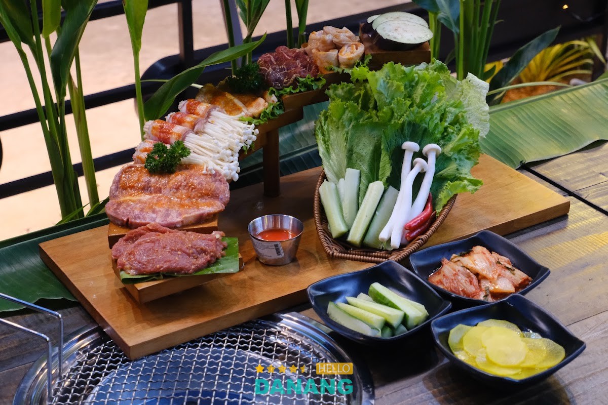 Món nướng tại Hẻm Nướng Đà Nẵng