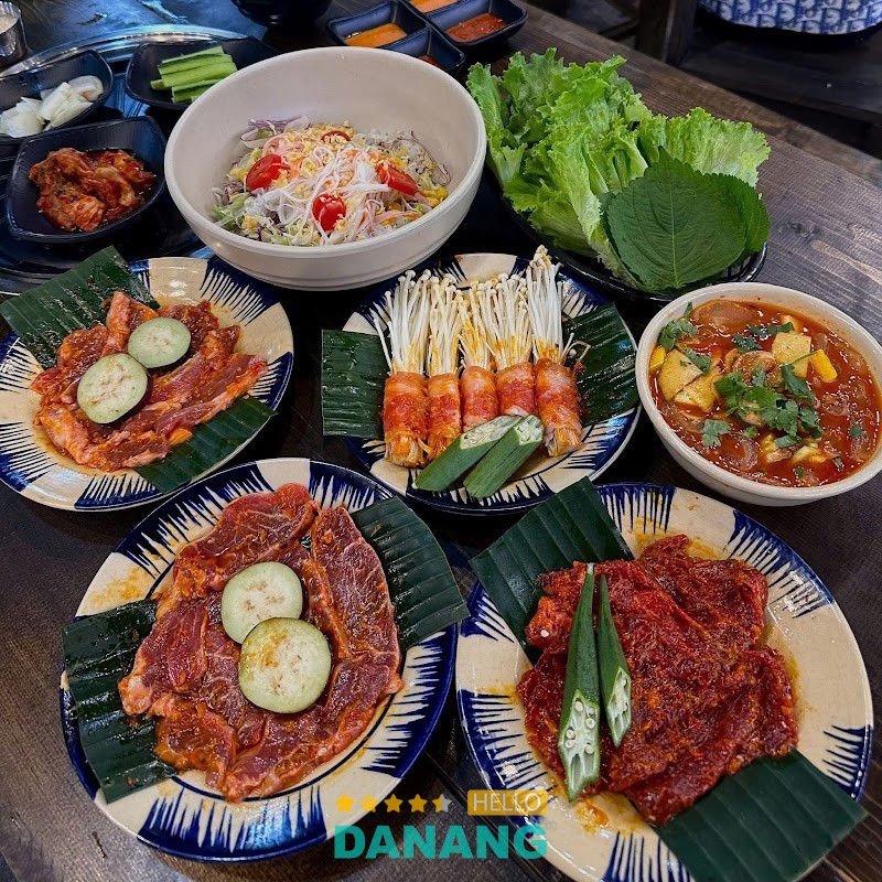 Không gian Hẻm Nướng Đà Nẵng