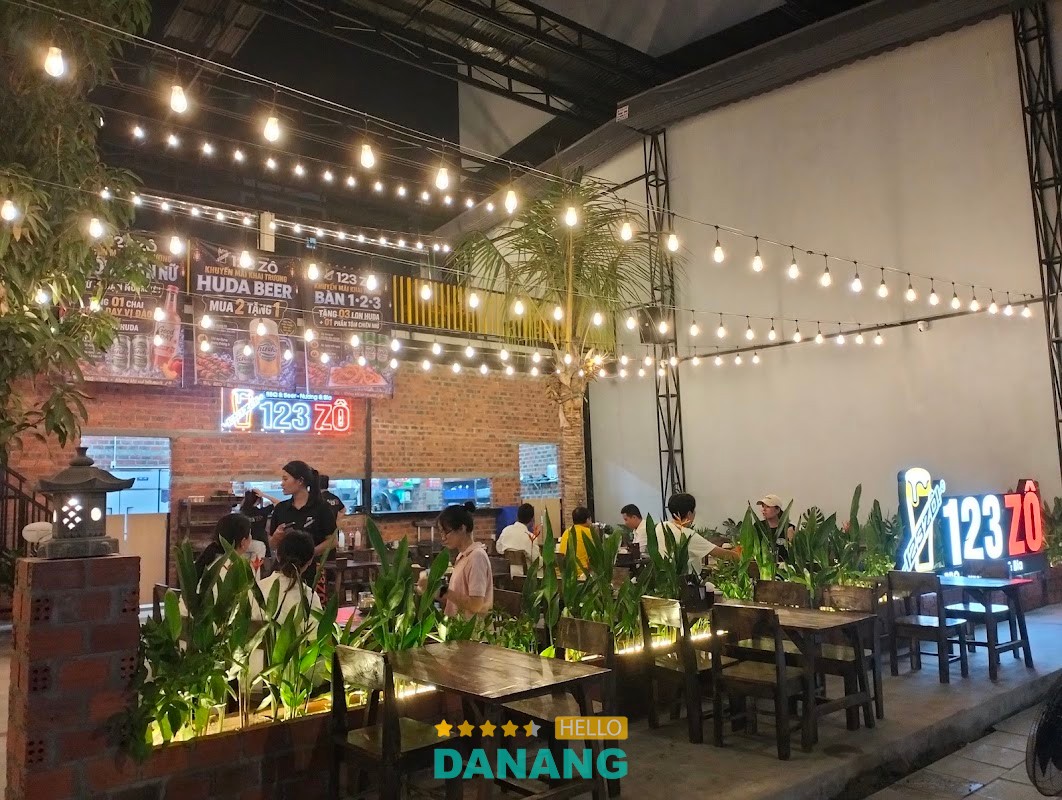 123 ZÔ BBQ và Beer tại Ngũ Hành Sơn