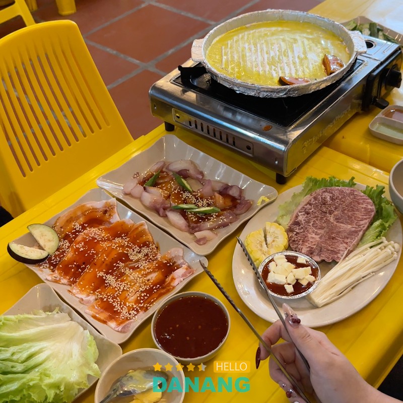 Combo lẩu nướng tại Quán Lẩu Nướng 49K