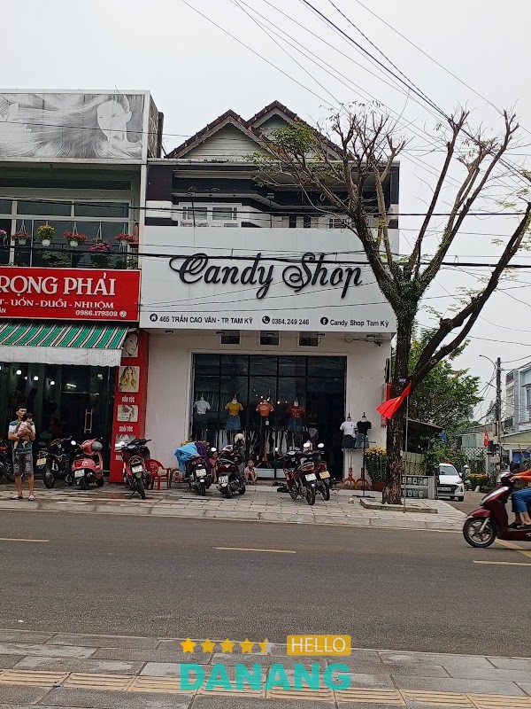 Mẫu quần áo thiết kế Candy shop Tam Kỳ