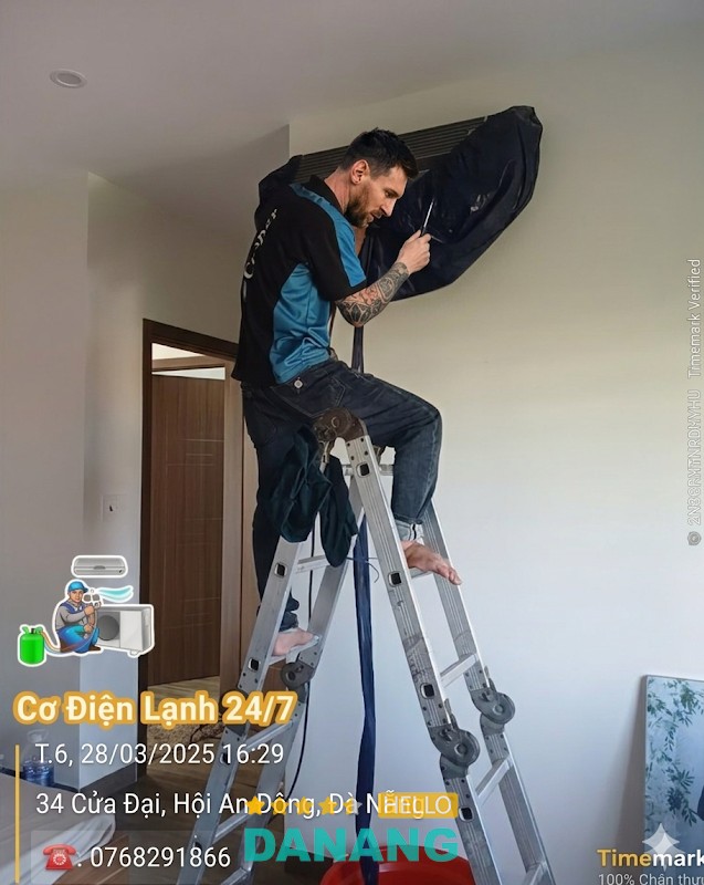 Cơ Điện Lạnh 24/7 Hội An – 112 Trần Nhân Tông, Hội An Đông, Đà Nẵng, Việt Nam hình ảnh 3