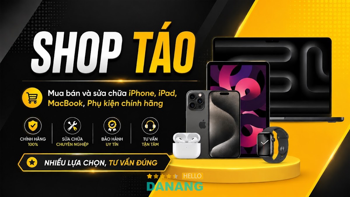 Shop Táo Care – Sửa iPhone iPad MacBook Đà Nẵng