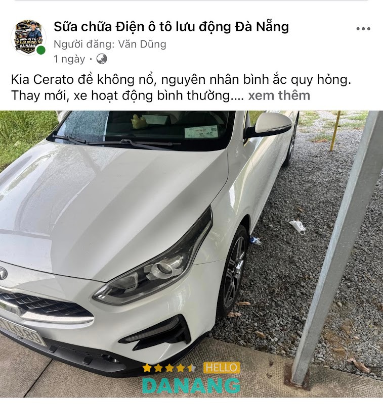 Điện Ô Tô Lưu Động Đà Nẵng