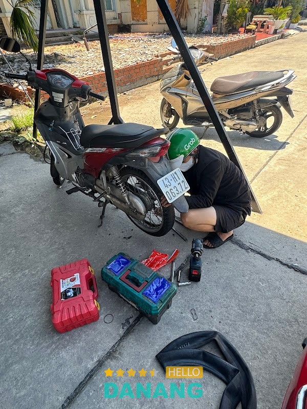 Sửa xe máy lưu động Truyền tại Đà Nẵng