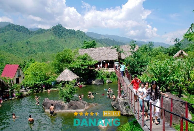 Dòng suối tại Suối Lương Đà Nẵng