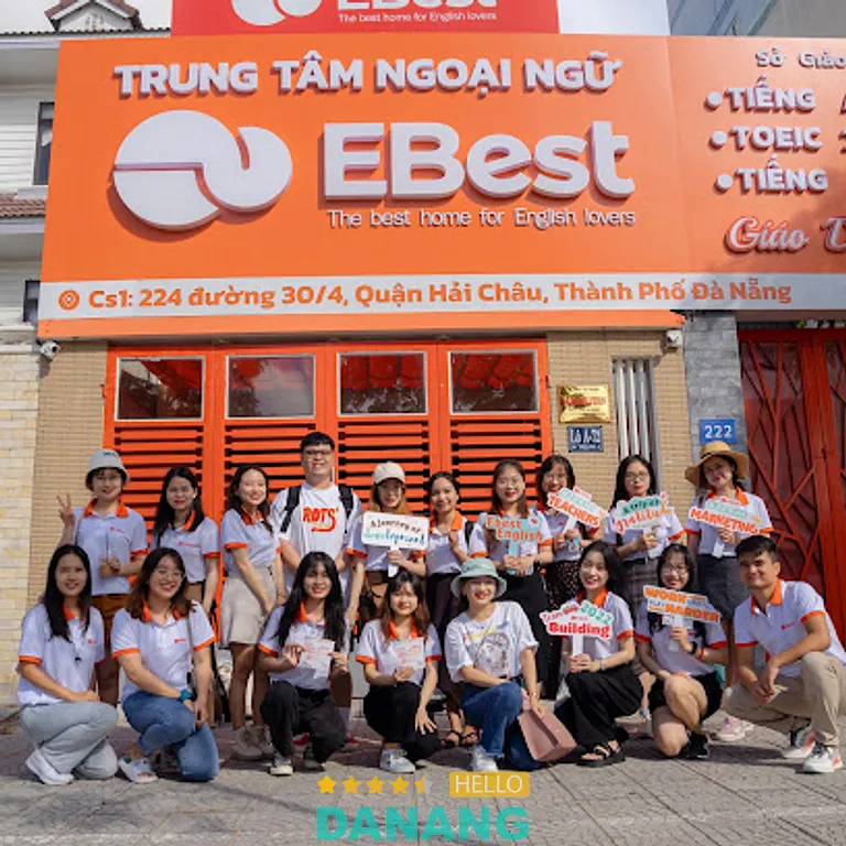 Trung tâm tiếng Anh EBest: 224 đường 30 Tháng 4, P. Hòa Cường